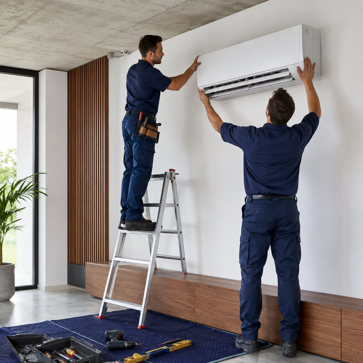 Air conditioning installation service